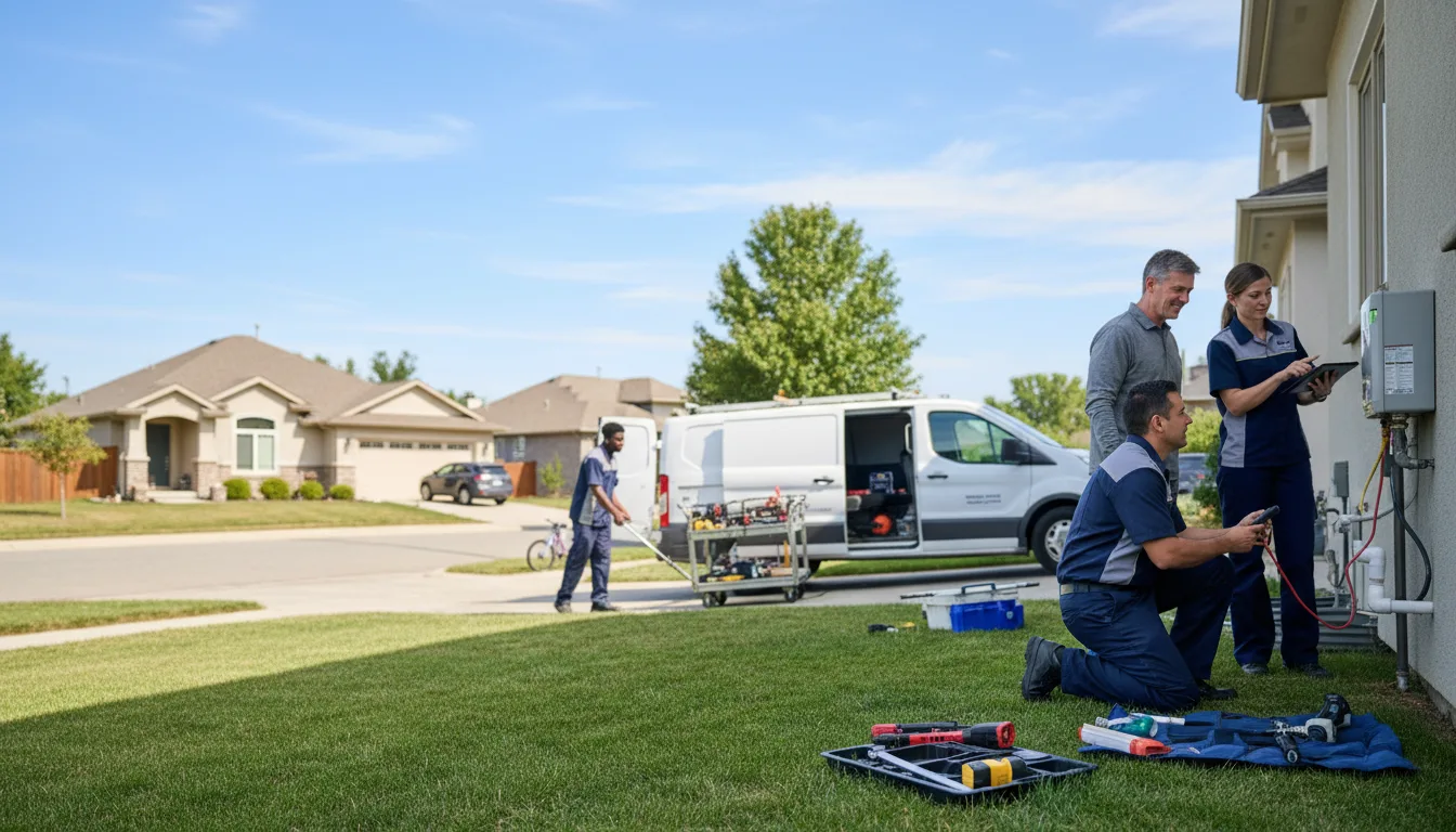 Tankless water heater service in Sterling, AK